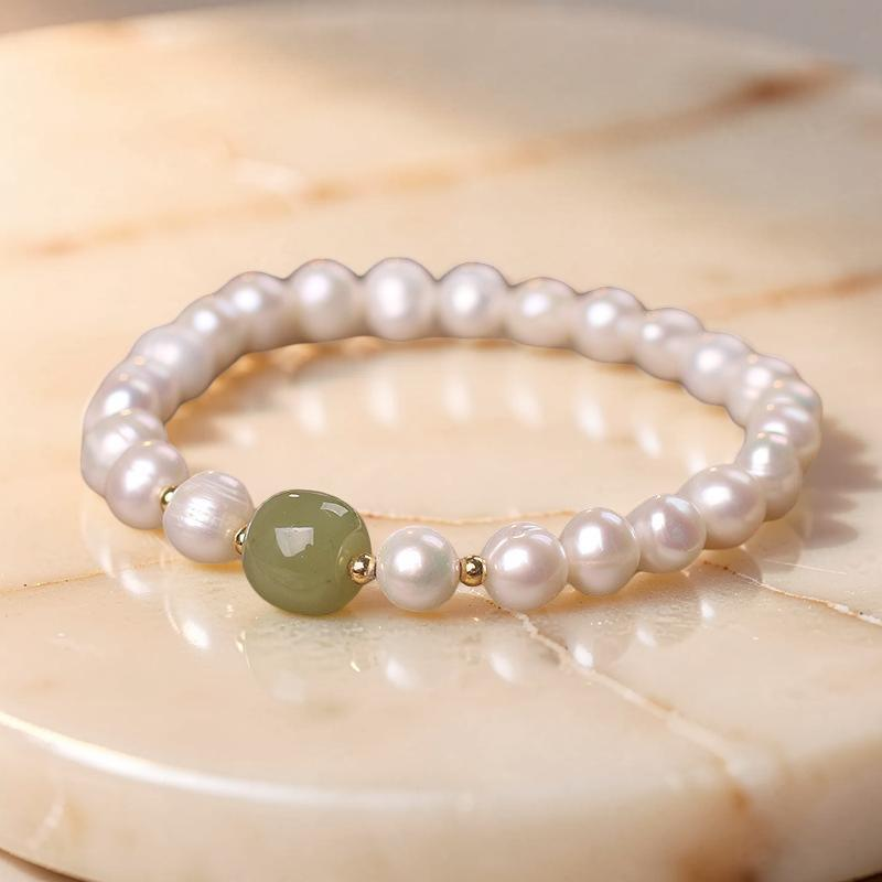 ATELIER-TIBET – Bracelet Perle et Jade – Apaisement