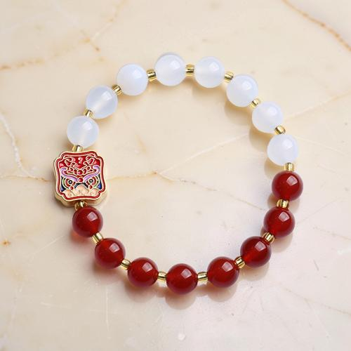ATELIER-TIBET – Bracelet Pi Xiu en Agate – Apaisement et Richesse