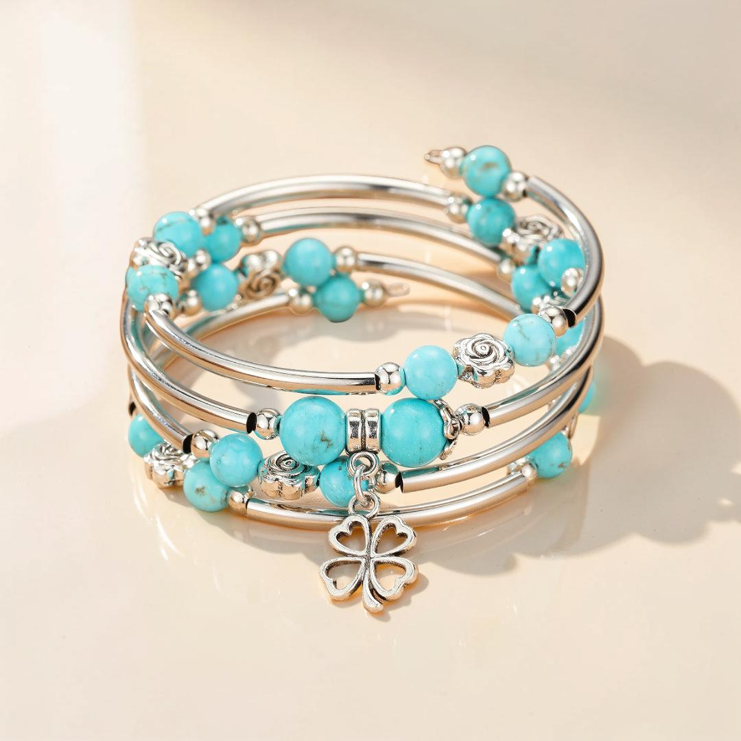 ATELIER-TIBET – Bracelet Pierres Naturelles – Chance Radieuse