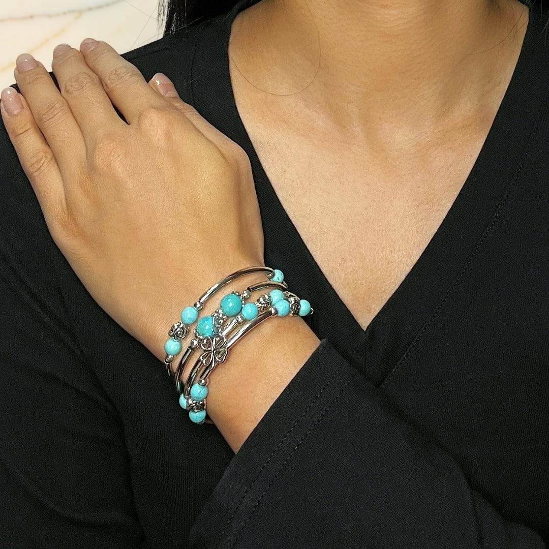 ATELIER-TIBET – Bracelet Pierres Naturelles – Chance Radieuse