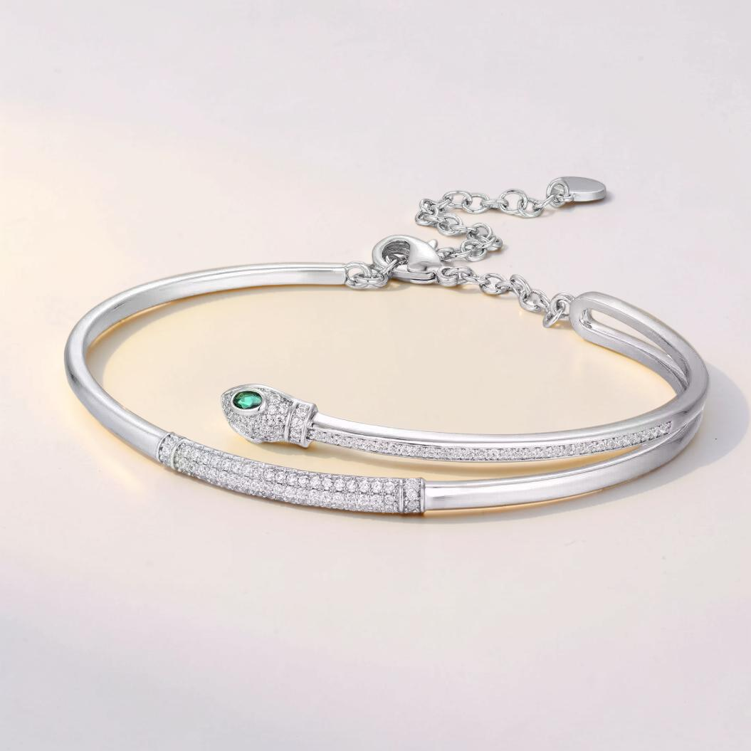 ATELIER-TIBET – Bracelet Serpent – Aura du Nord