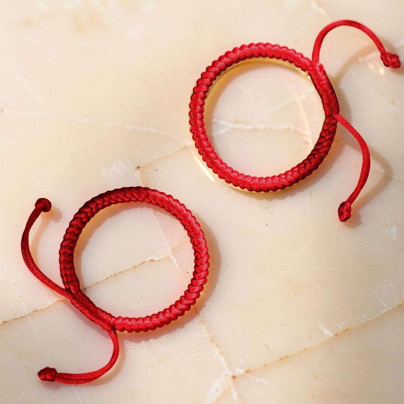ATELIER-TIBET – Bracelet Cordon Rouge – Gardien de l’Âme
