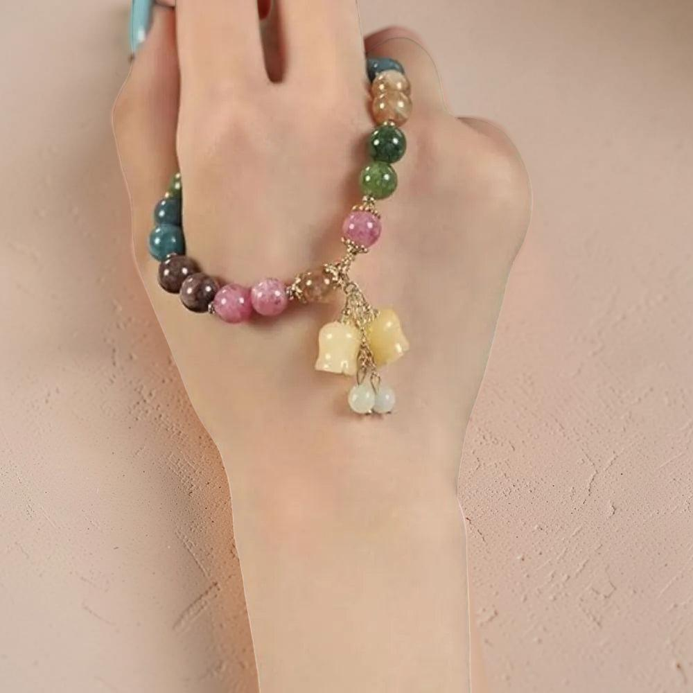 ATELIER-TIBET – Bracelet Tourmaline – Muguet