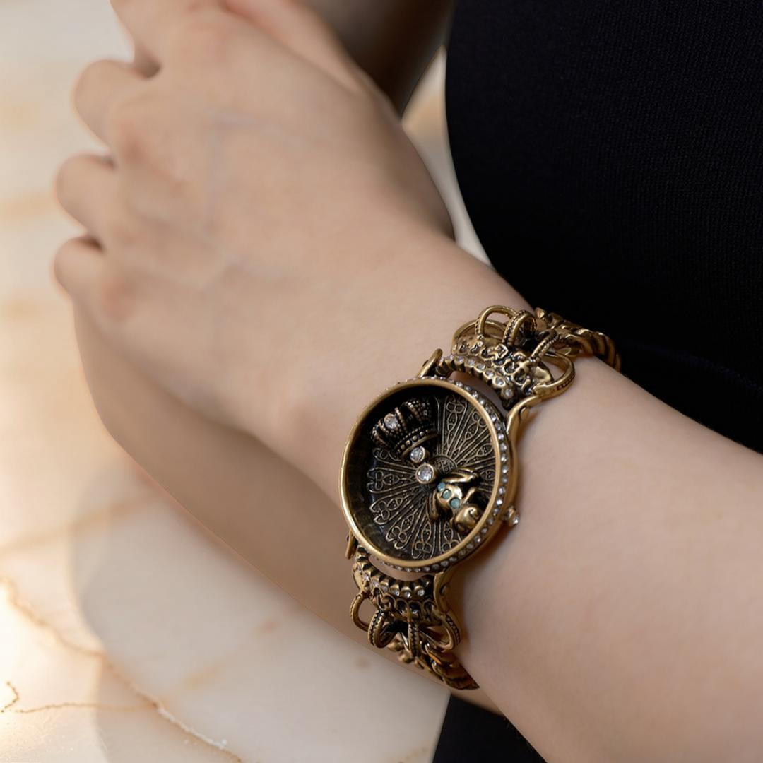 ATELIER-TIBET – Bracelet Vintage Zircon – Roi Grenouille