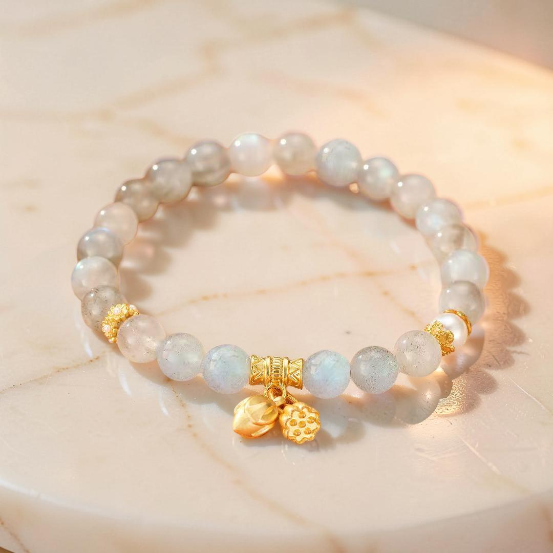 ATELIER-TIBET – Bracelet Labradorite – Graines de Sérénité
