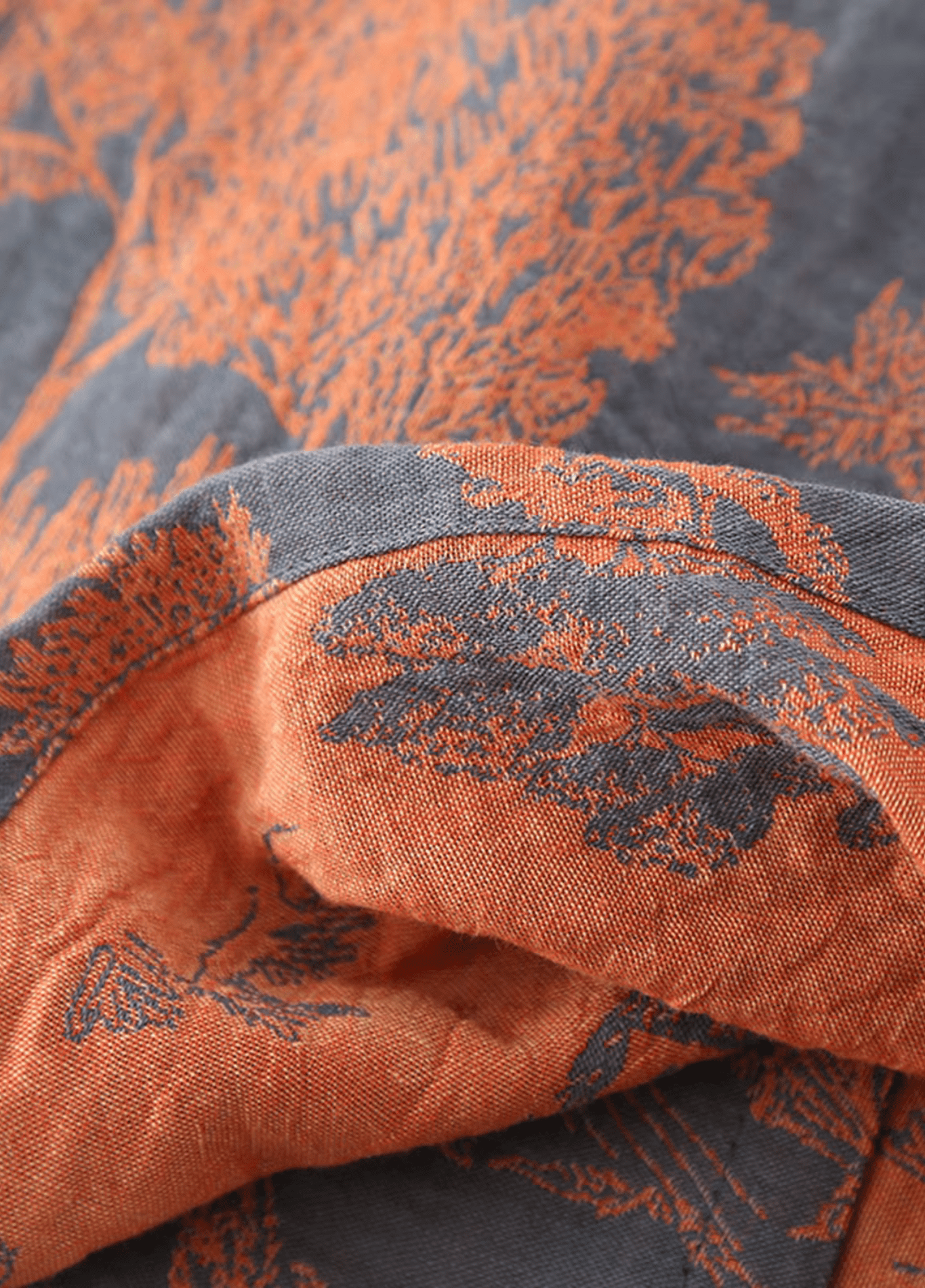 Peignoir kimono femme coton bleu – Kaido