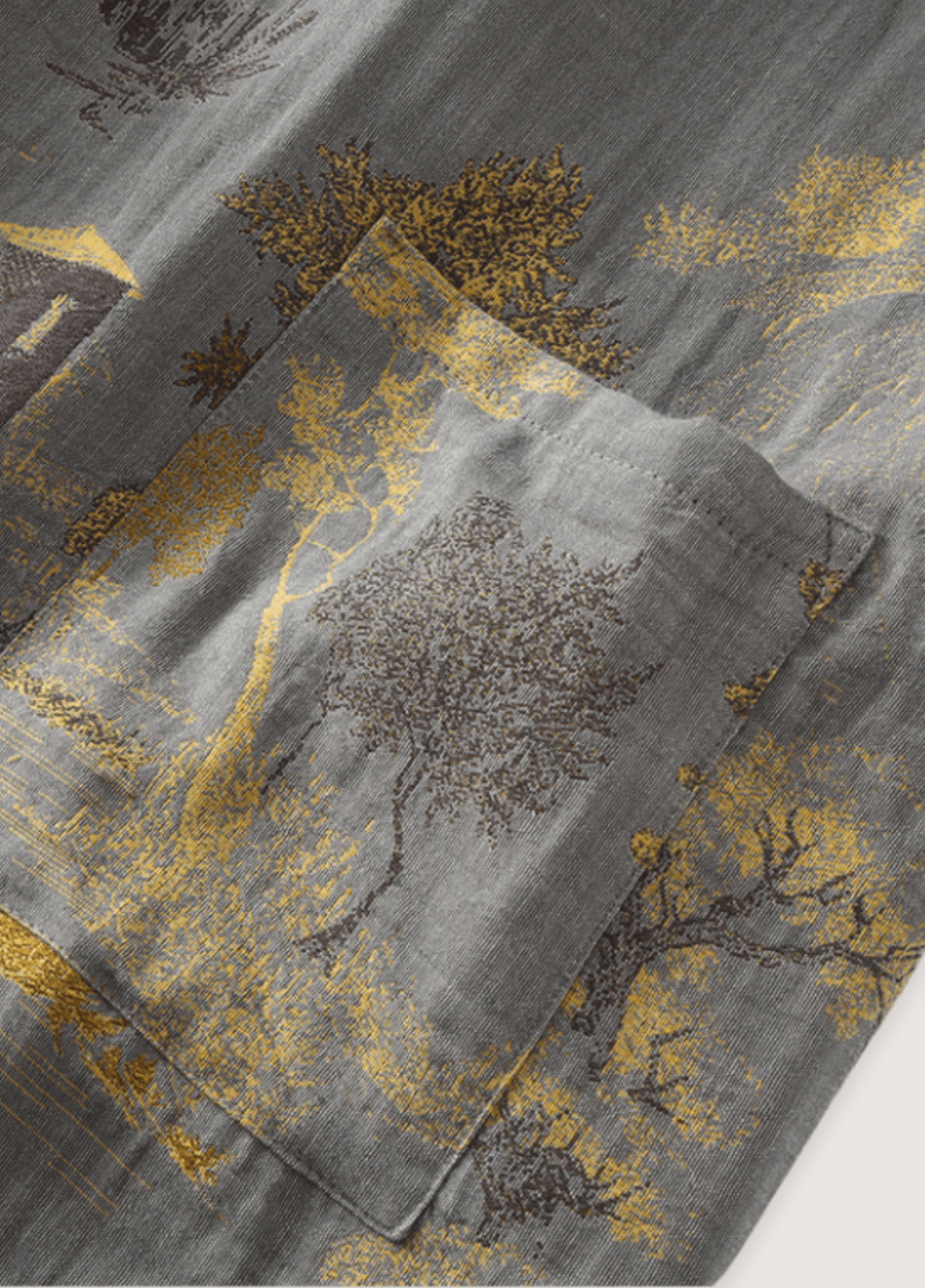 Peignoir kimono homme coton gris – Momiji