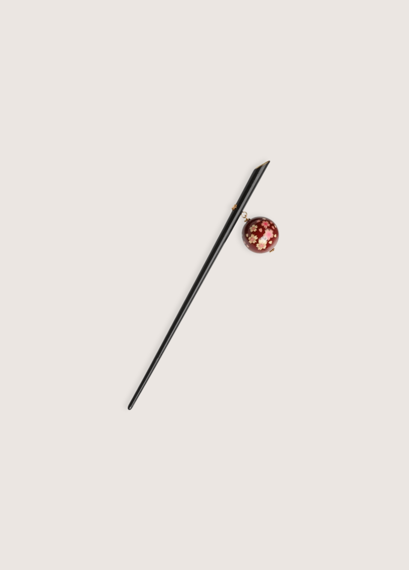 Pique à cheveux femme motif cerisier rouge – Kanzashi Sakura