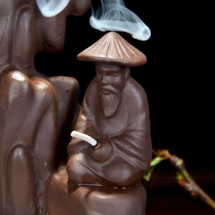 ATELIER-TIBET Porte-Encens “Source de Vie” – Support Décoratif Élégant pour Encens Bâton & Cône