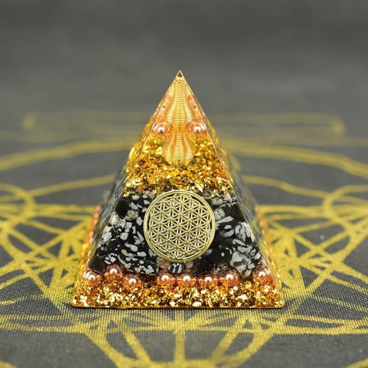 ATELIER-TIBET Pyramide Orgonite 'Relaxation et Protection'