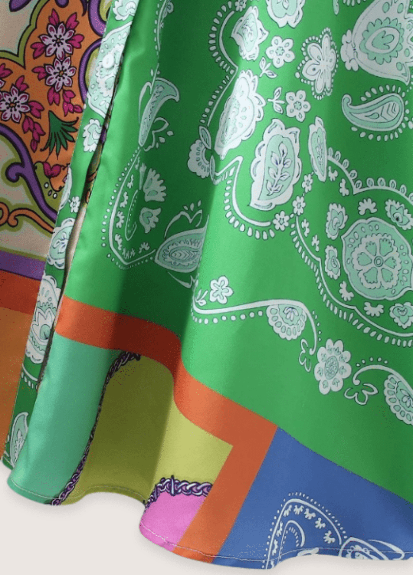 Robe kimono femme floral multi – Bohème Paisley