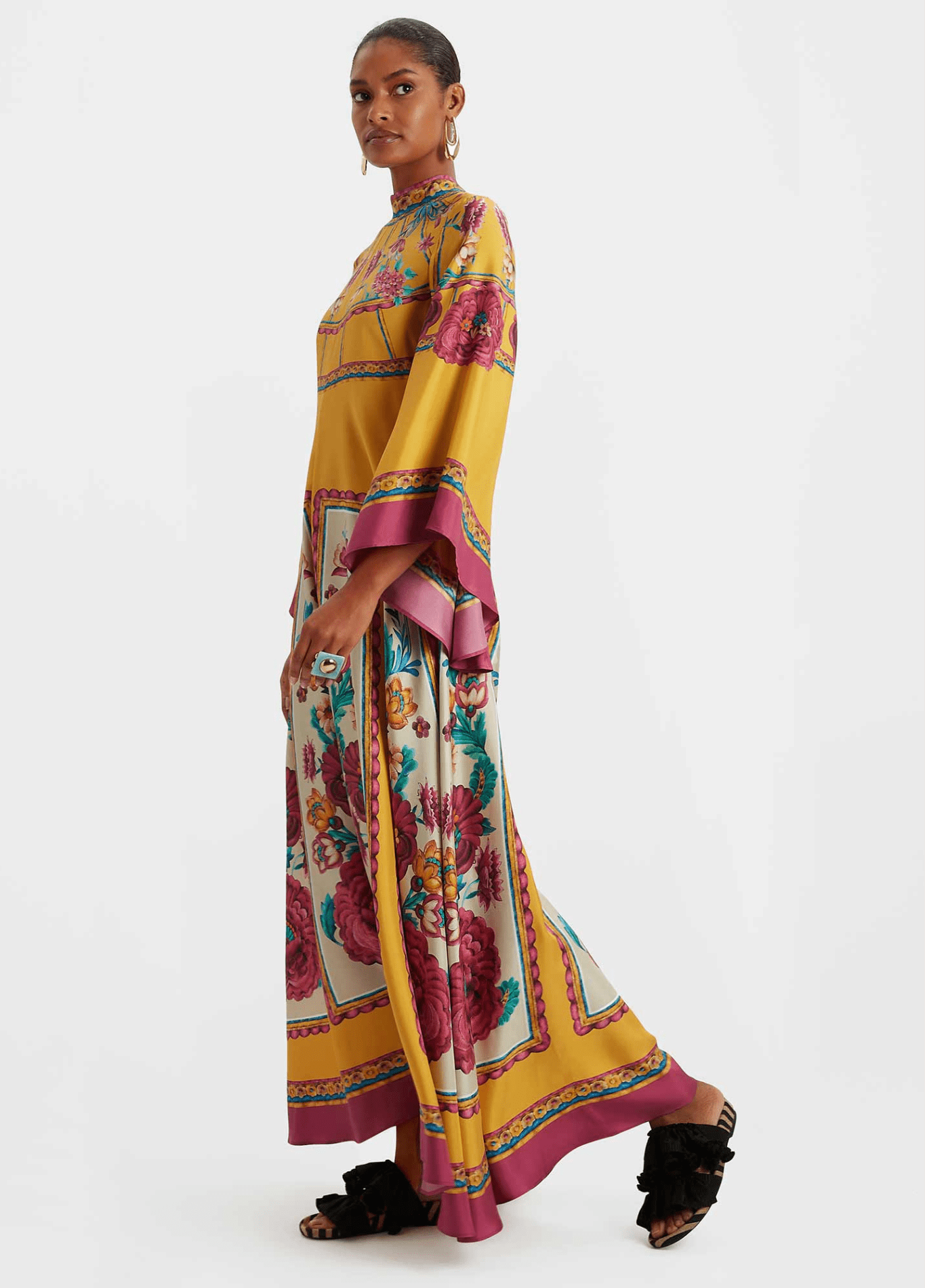 Robe kimono femme orange – Crépuscule