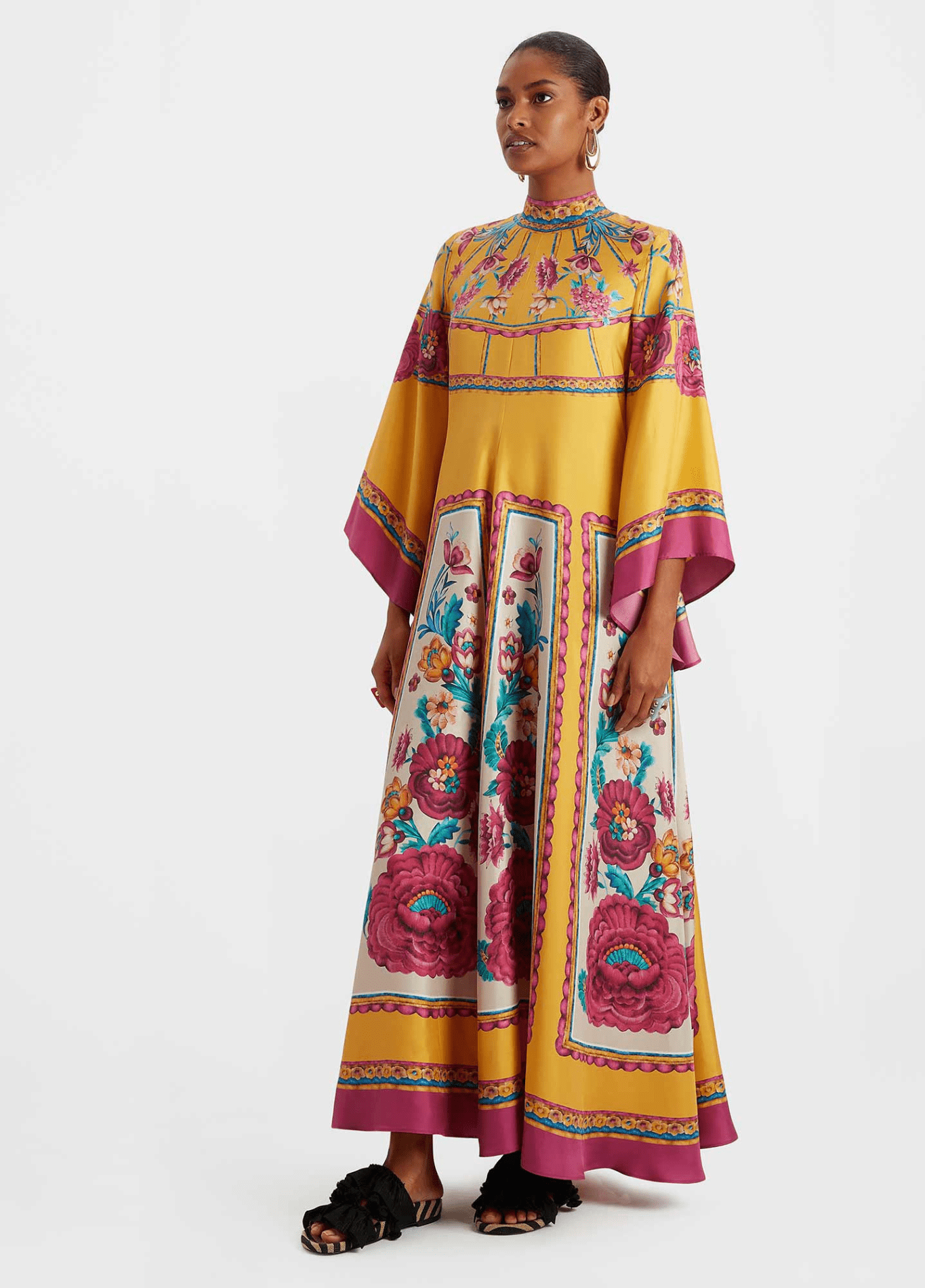 Robe kimono femme orange – Crépuscule