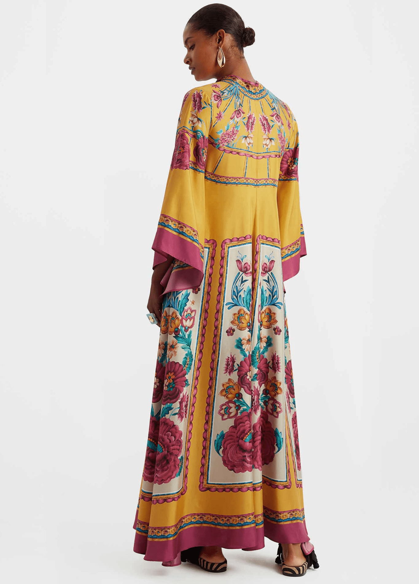Robe kimono femme orange – Crépuscule