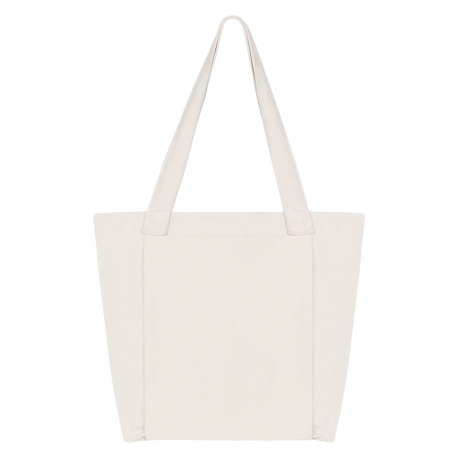 ATELIER-TIBET – Sac de yoga blanc polyvalent en toile – Grande capacité