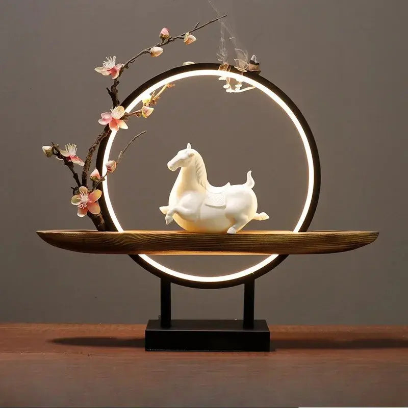 ATELIER-TIBET – Souffle Sakura · Porte-Encens LED Fleur de Cerisier