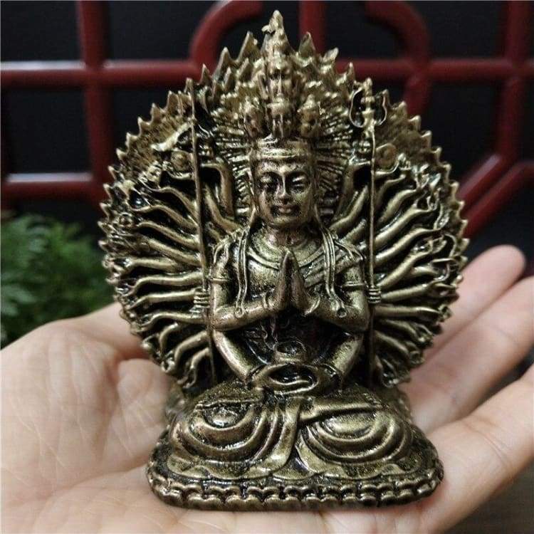ATELIER-TIBET Statuette de Bouddha GUANYIN