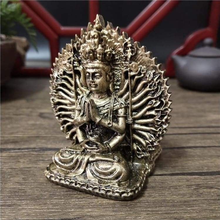 ATELIER-TIBET Statuette de Bouddha GUANYIN