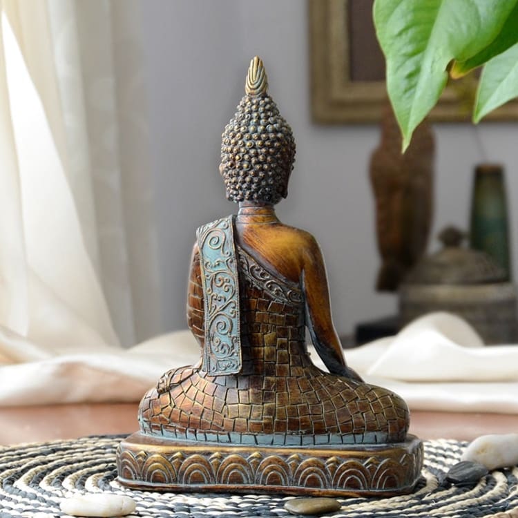 ATELIER-TIBET – Statue Bouddha Thailandais Abhaya Mudra – Paix & Protection