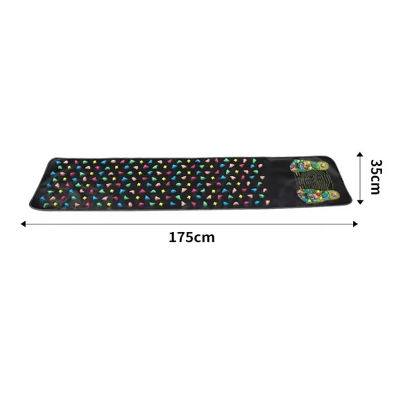 ATELIER-TIBET – Tapis d’Acupression Long Pliable – Confort & Bien-être à Domicile