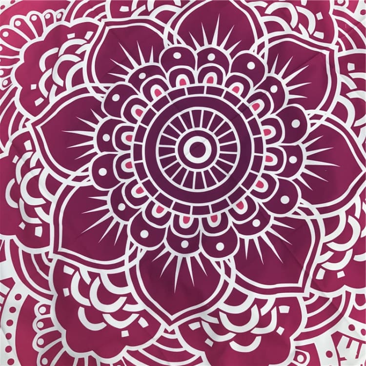 ATELIER-TIBET – Tapis de méditation et yoga imprimé 3D – Polyester – 150 cm