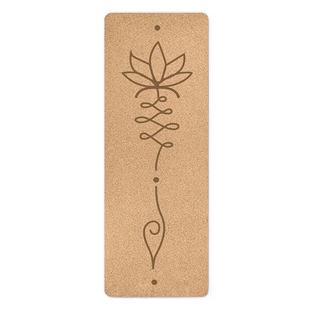 ATELIER-TIBET – Tapis de Yoga Antidérapant Fleur de Lotus – Confort & Stabilité