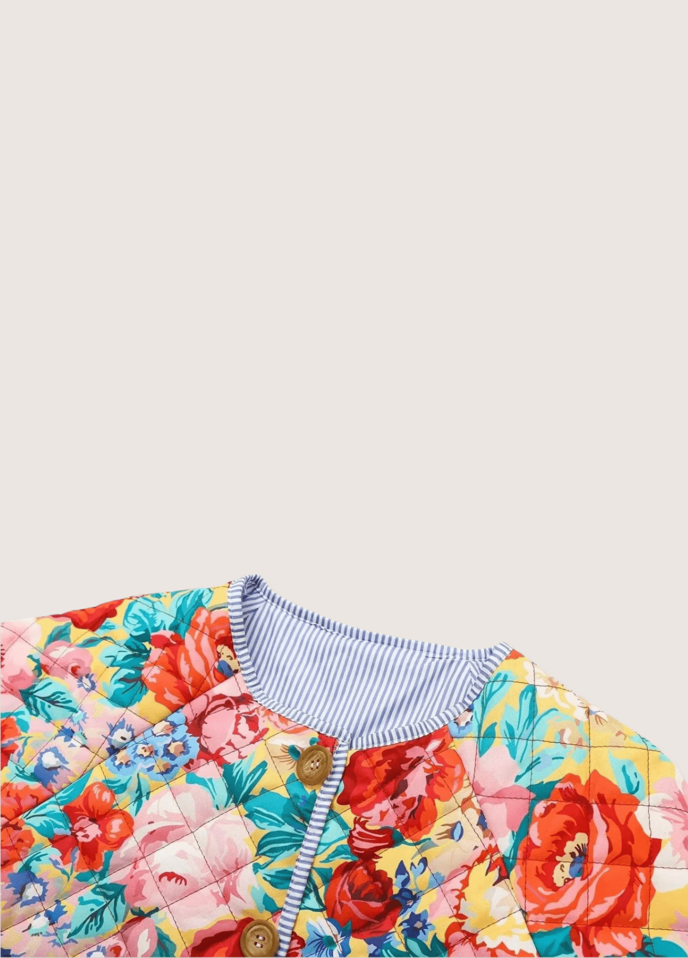 Veste kimono femme motif vague rose – Explosion Florale