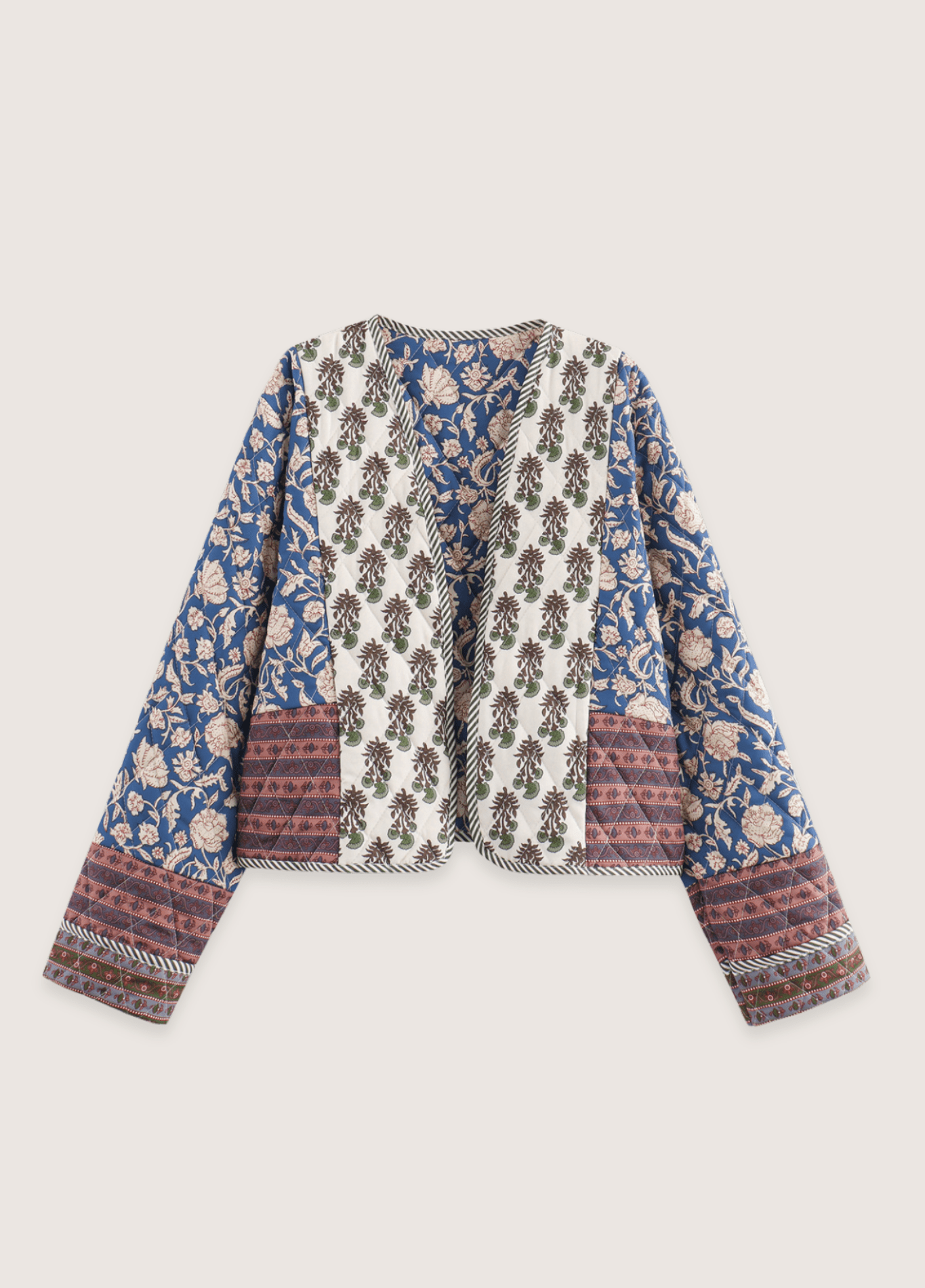 Veste kimono femme coton motif pivoine print – Wabi Sabi