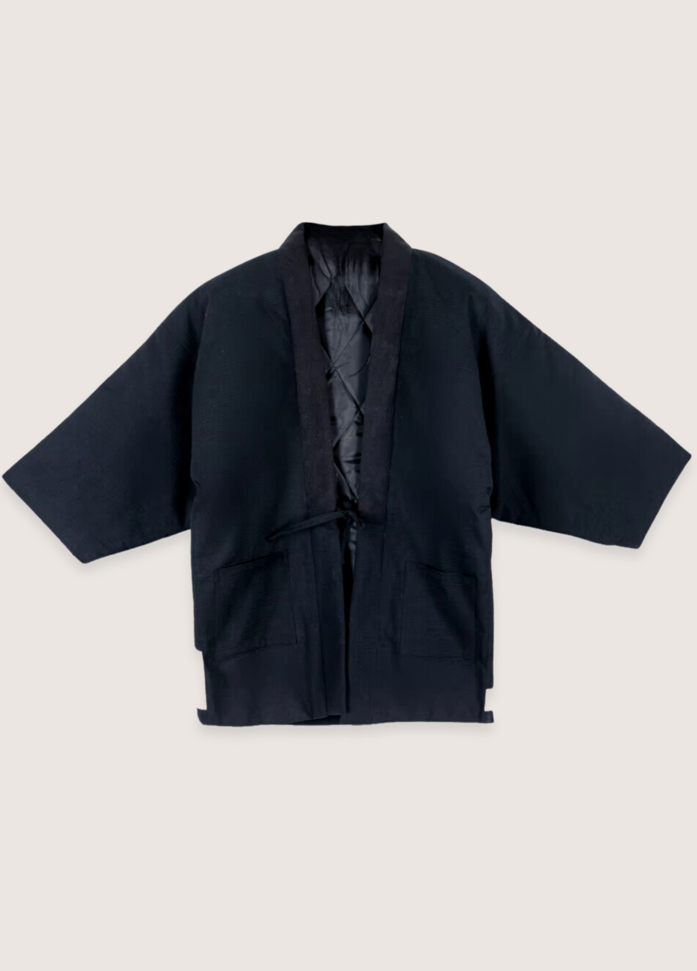 Veste kimono homme coton motif carpe koï noir – Carpe Koï Nipponne