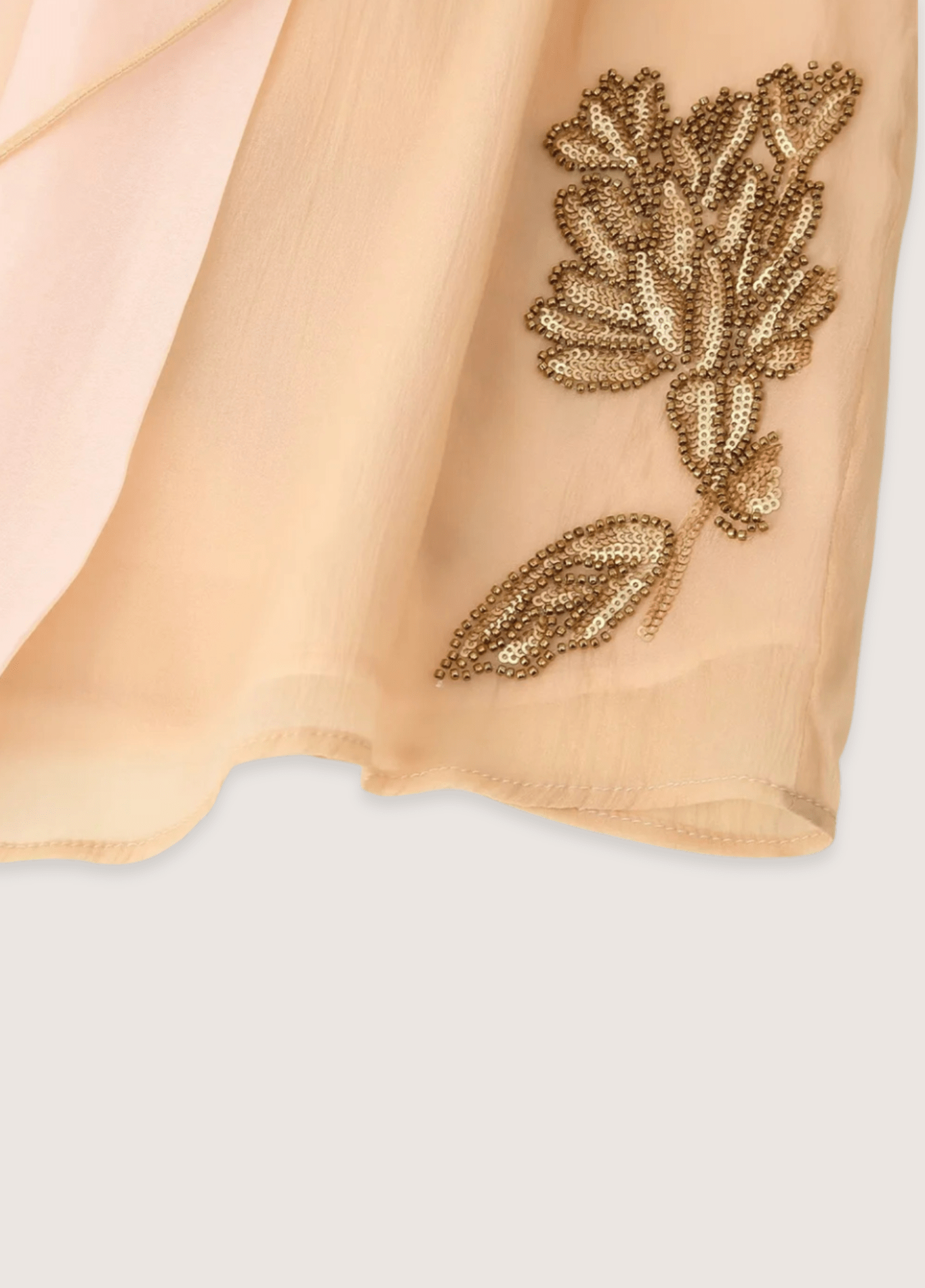 Veste kimono femme floral beige – Yuki